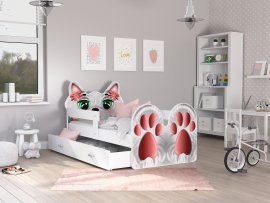 AJK Meble - Otroška postelja Živali 80x140 cm - Kuža