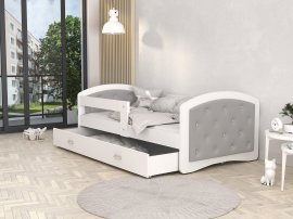 AJK Meble - Otroška postelja Megi 1808 s kamenčki - 80x180 cm