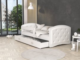 AJK Meble - Otroška postelja Megi 1808 s kamenčki - 80x180 cm