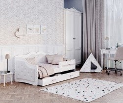 AJK Meble - Otroška postelja Lili T 1808 K - 80x180 cm