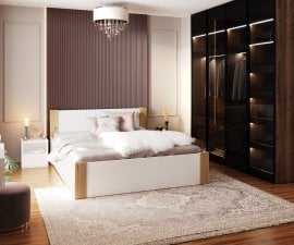 Postelja Boston 140200 - 140x200 cm