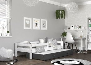AJK Meble - Postelja Hugo P2 1608 MDF - 80x160 cm