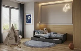 Otroška postelja Tymon 90x200 cm
