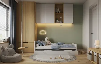 AJK Meble - Otroška postelja Tymon - 90x200 cm