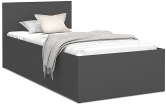 AJK Meble - Dvižna postelja Panama plus - 90x200 cm - siva
