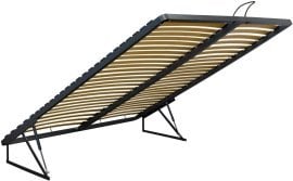 Jeklen letveni pod z dvižnim mehanizemom 180x200 cm