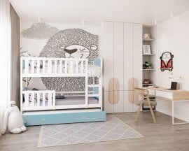 Pograd Tami 3 MDF z dodatnim ležiščem - 90x200 cm 