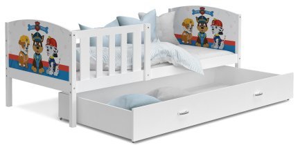AJK Meble - Otroška postelja Tami P MDF - 80x190 cm
