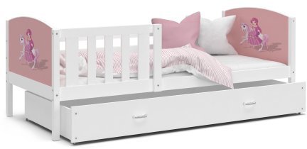 AJK Meble - Otroška postelja Tami P MDF - 80x190 cm