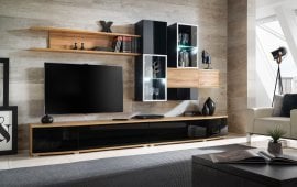 Dnevni TV regal Manhattan 300 cm LED 