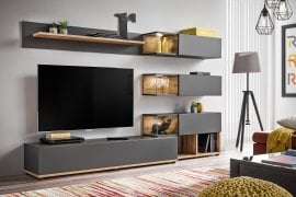 Dnevni TV regal Silk 240 cm - LED - ANWT SK