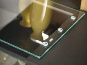 ASM Meble - Dnevni TV regal Silk 240 cm LED - antracit/wotan