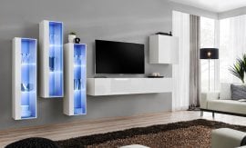Dnevni TV regal Switch XIII 330 cm LED - bel