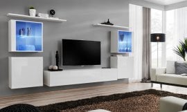 Dnevni TV regal Switch XIV 320 cm LED - bel
