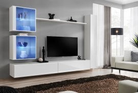 Dnevni TV regal Switch XVIII 280 cm LED - bel