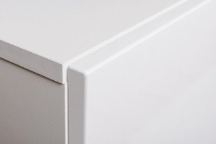 ASM Meble - Dnevni TV regal Switch XVIII 280 cm LED - grafit/črni