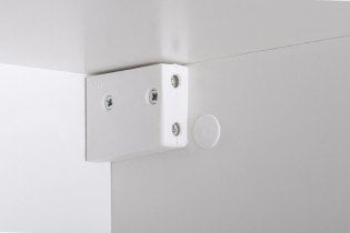 ASM Meble - Dnevni TV regal Switch XIX 310 cm LED - bel/črni