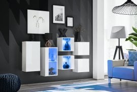 Komplet za dnevno sobo Switch SB IV LED - bel