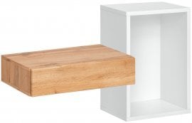 Viseča komoda Easy tip 02 - votan/bela