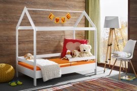 ASM Meble - Otroška postelja Tymmi hiška 80x160