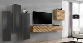 Dnevni regal TV Switch III - grafit/votan