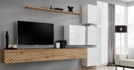 Dnevni regal TV Switch IX- votan/bel