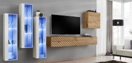 Dnevni regal TV Switch XIII - bel/votan