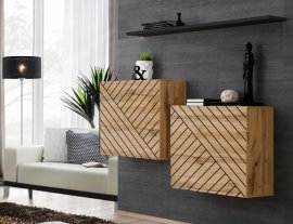 Komplet za dnevno sobo Switch I - votan/črni