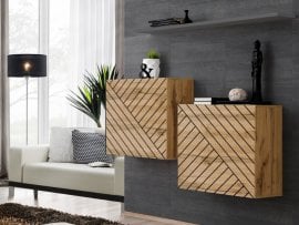 Komplet za dnevno sobo Switch I - votan/grafit