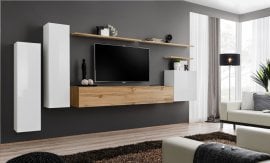 Dnevni TV regal Switch I 330 cm - bel/votan