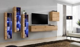 Dnevni TV regal Switch XIII 330 cm LED - votan