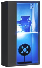 Viseča omarica Switch WW 4 LED - grafit