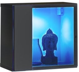 Viseča omarica Switch WW 5 LED - grafit