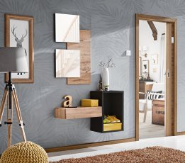 Komplet za hodnik Easy I - votan/črni