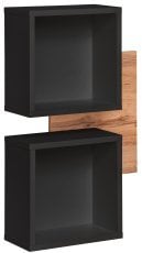 Viseča komoda Easy tip 04 - votan/črna