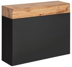 Viseča komoda Easy tip 09 - votan/črna