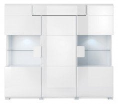 Helvetia meble - Komoda Toledo 4 - bela - 2498DW46