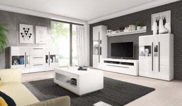 Dnevna soba Tulsa - bela