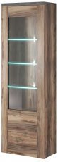 Vitrina Larona - oreh satin/touchwood - 24Z6DZ05