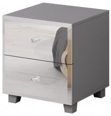 Nočna omarica Bellagio - Siva - 24ZLJG22