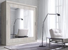 Garderobna omara Alfa 200 cm - Canyon arctic pine - 224A1578