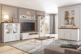 Dnevna soba in hodnik Evora - bela