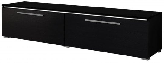 TV komoda Amber - Črna/Alpin hrast - 22W21041