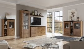 Dnevna soba Larona - lefkasov hrast/touchwood