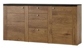 Komoda Larona velika - lefkasov hrast/touchwood - 24L6DZ25