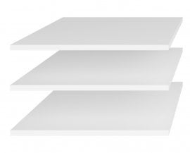 Police za garderobno omaro Optima 18, 58 - 2497KL02