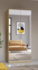 Garderobna omara Optima velika z ogledalom - 249AKL58