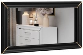 Ogledalo Arno - črno - 24W0LF04