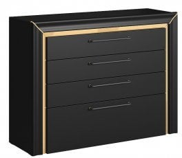 Komoda Arno - črna - 24W0LF45