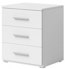 Nočna omarica Beta - bela - 22971622